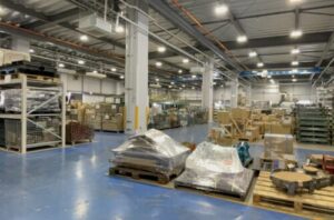 本社 生産部 ストックヤード